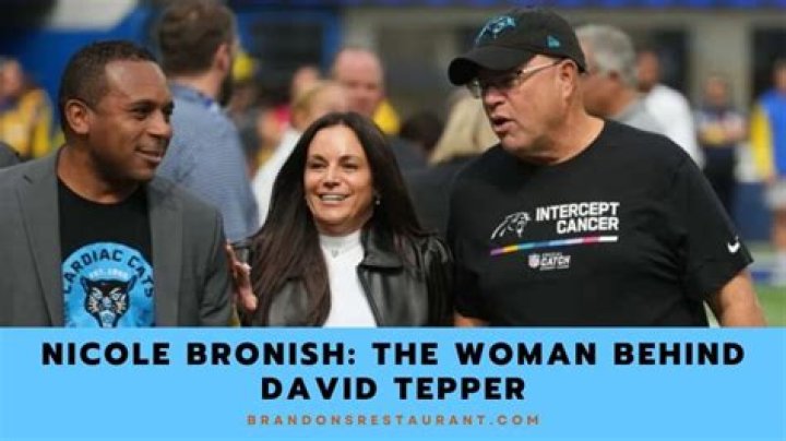 Who Is David Tepper’s Wife, Nicole Bronish?