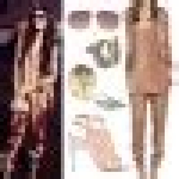 Zendaya: Gold Metallic Jacket & Joggers